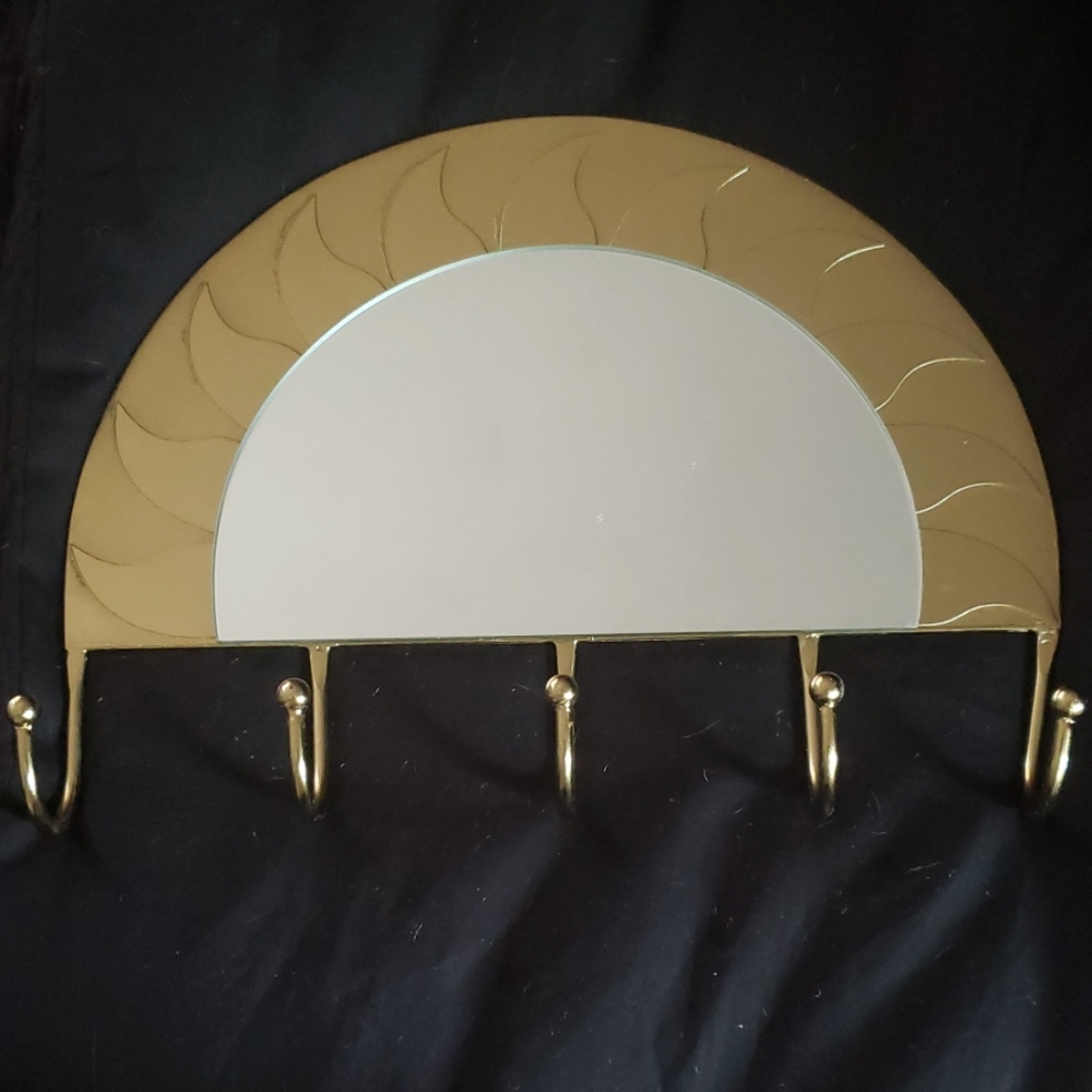 Mirror w/ Hooks
